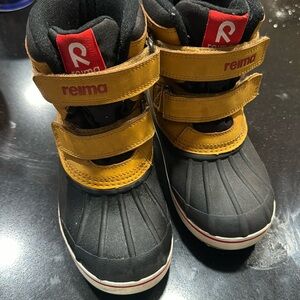 reima WATERPROOF Rubber Galosh Winter Boots kids size 12/13